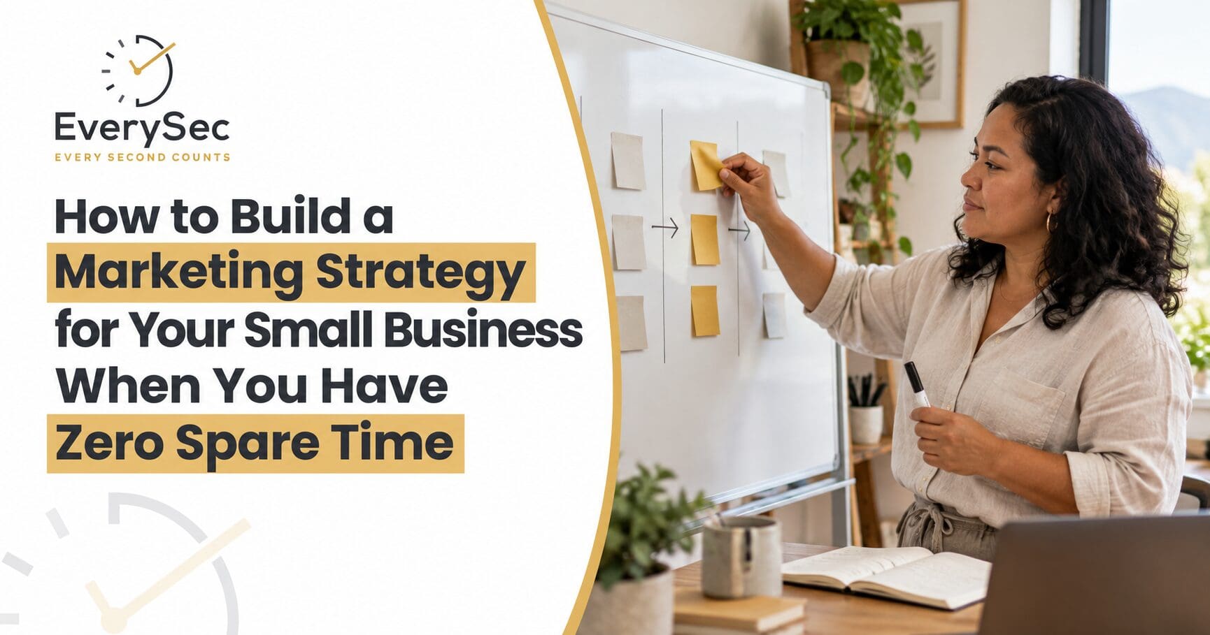 How to Build a Marketing Strategy for Your Small Business When You Have Zero Spare Time