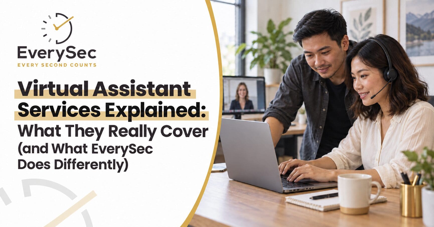 Virtual Assistant Services Explained What They Really Cover (and What EverySec Does Differently)